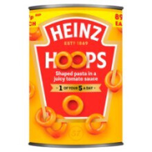Heinz Hoops 400g (Pack of 24)