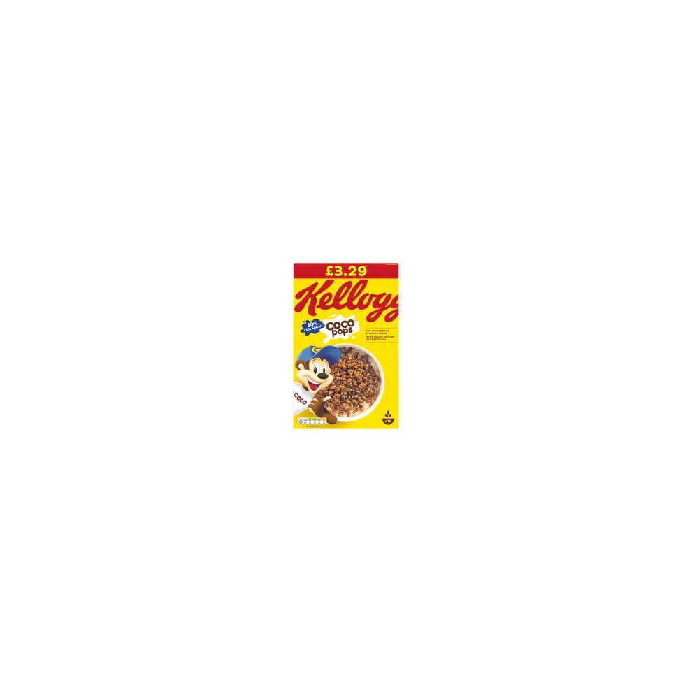 Kelloggs Kellogg's Coco Pops Cereal 480G (Pack Of 6)