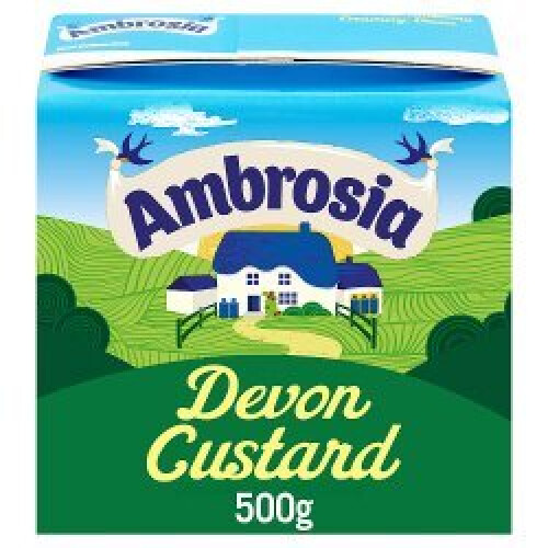 Ambrosia Devon Custard 500g (Pack of 12)