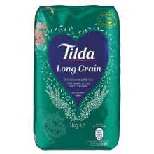 Tilda Long Grain Rice 1kg (Pack of 1)