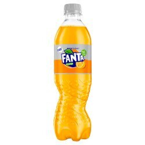 Fanta Fanta Zero Orange 12 x 500ml  (Pack of 12)