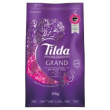 Tilda Grand Extra Long Basmati Rice 20kg (Pack of 1)