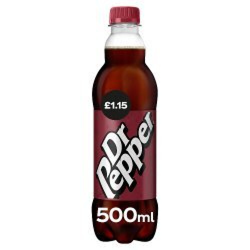 Dr Pepper Dr Pepper 12 x 500ml (Pack of 12)