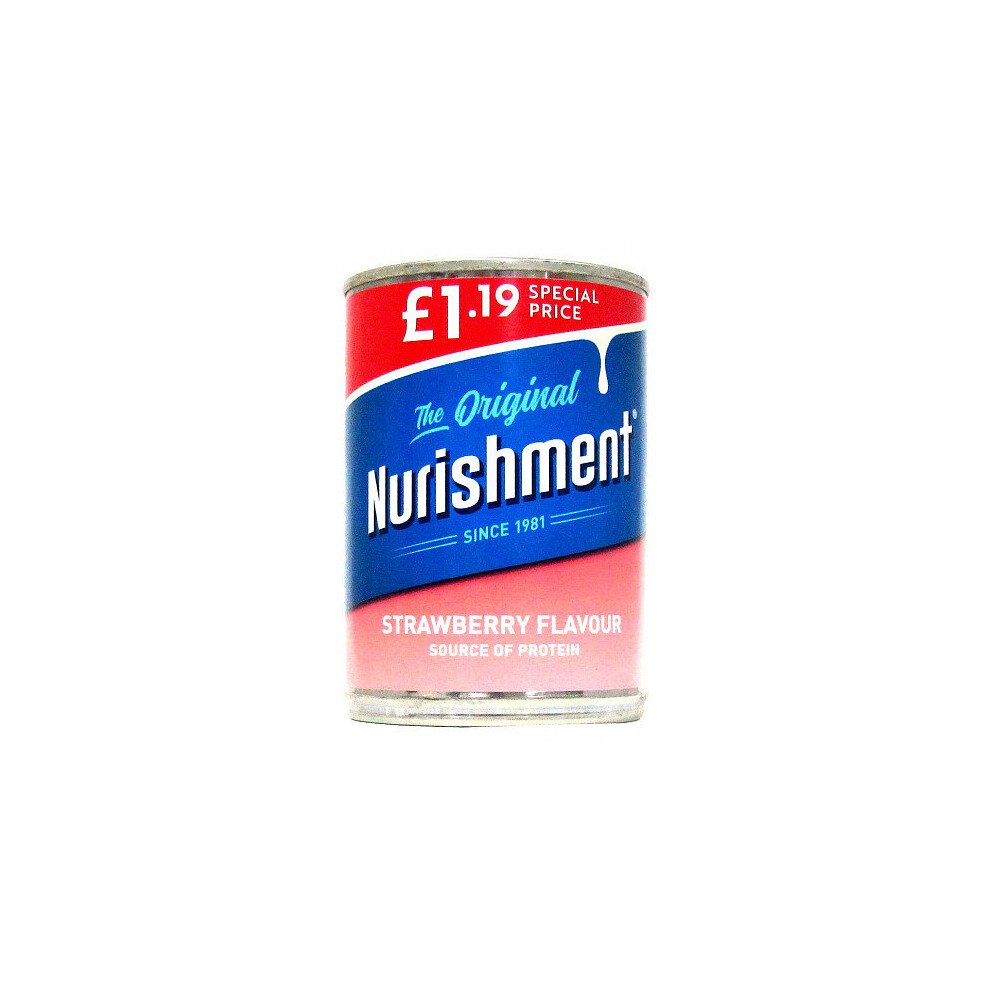 Nurishment The Original Strawberry Flavour 400g (pack of 12)