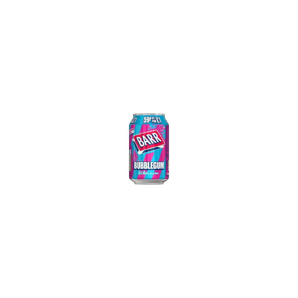 Barr Bubblegum 330Ml (Pack Of 24)