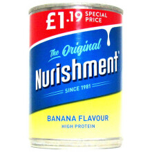 Nurishment The Original Banana Flavour400g (Pack of 12)