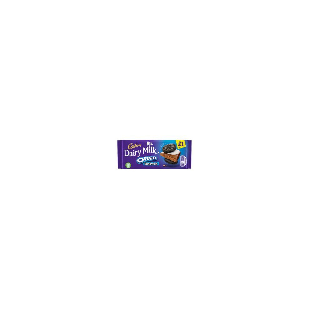 Cadbury Dairy Milk Chocolate Oreo Sandwich 96g (Pack of 15)