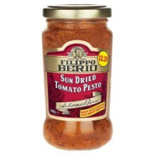 Filippo Berio Sun Dried Tomato Pesto 190g (Pack of 6)