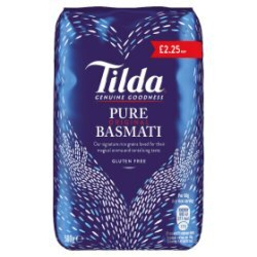 Tilda Pure Original Basmati 500g (Pack of 8)