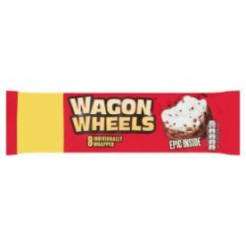 Wagon Wheels 8 Individually Wrapped (Pack of 16)