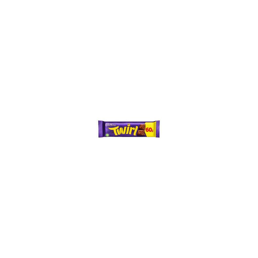 Cadbury Twirl Chocolate Bar  43g (Pack of 48)