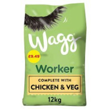 Wagg Worker Rich in Chicken with Veg & Tasty Gravy 12kg