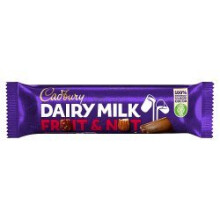 Cadbury Dairy Milk Fruit and Nut Chocolate Bar 49g (Pack of 48)