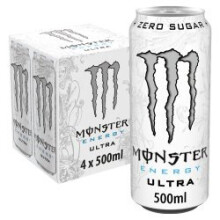 Monster Ultra Energy Drink 4 x 500ml (Pack of 6)
