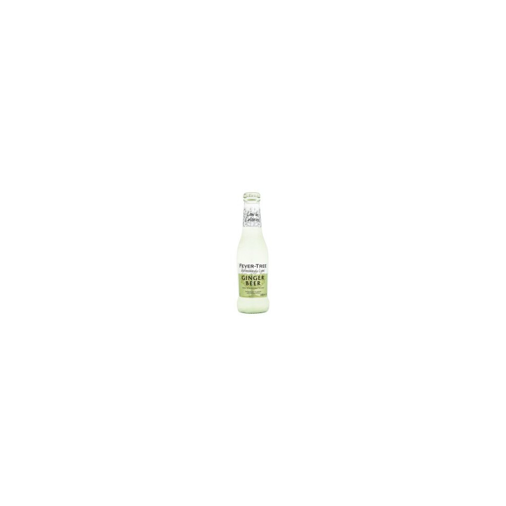 Fever-Tree Refreshingly Light Ginger Beer 200ml (Pack of 24)