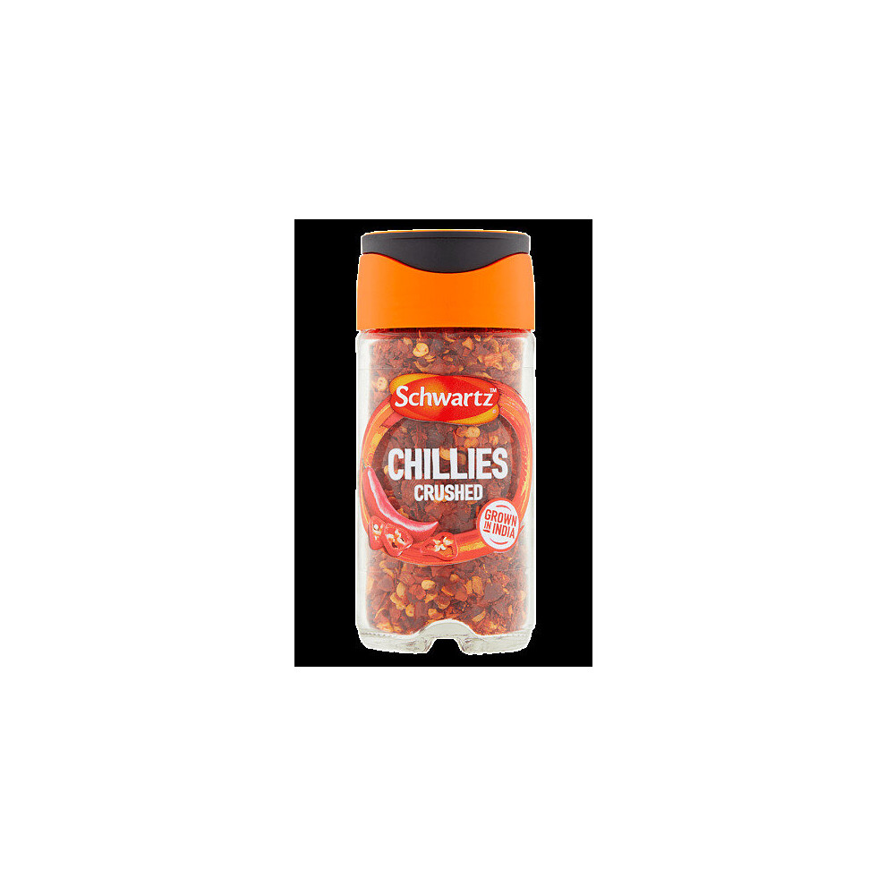 Schwartz Crushed Chilli Flakes 29G (Pack Of 6)