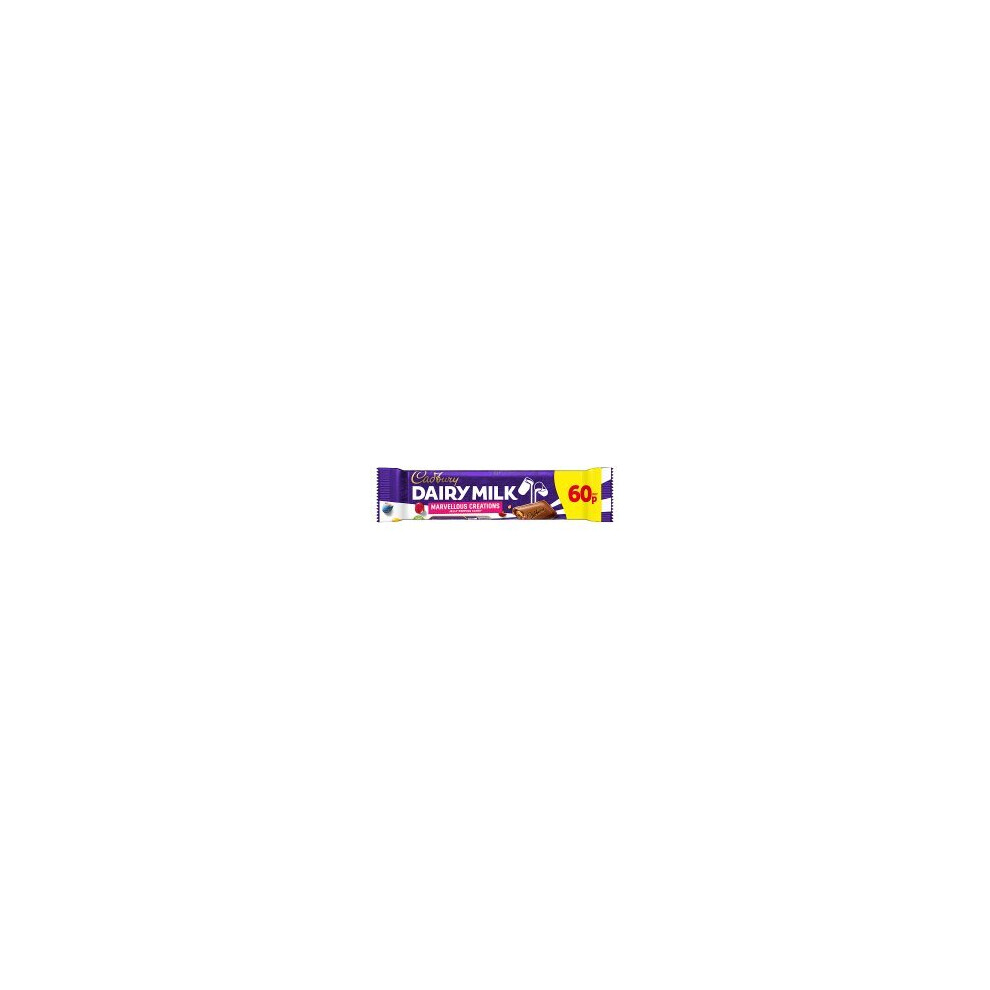 Cadbury Dairy Milk Marvellous Creations Jelly Popping Candy Shells  47g (Pack of 24)