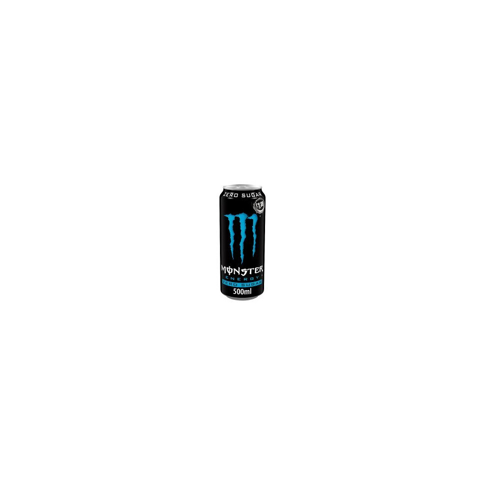 Monster Zero Sugar Energy Drink 500ml (Pack of 12)