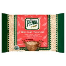 White Pearl Urid Dall Washed 500g (PACK OF 10)