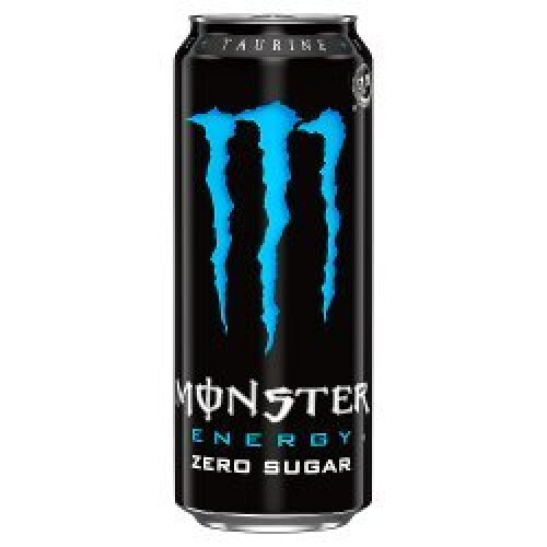 Monster Energy Monster Zero Sugar Energy Drink 500ml (Pack of 12)