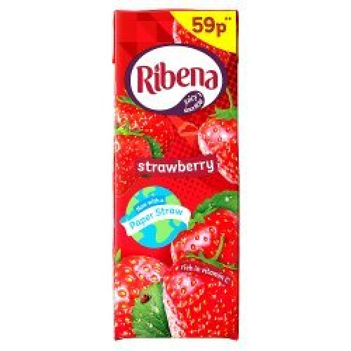 Ribena Ribena Strawberry 250ml (Pack of 24)