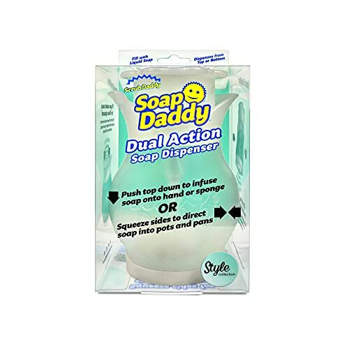 Scrub Daddy Dispenser, White, One Size