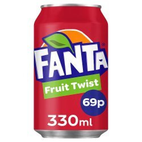 Fanta Fanta Fruit Twist 24 x 330ml  (Pack of 24)