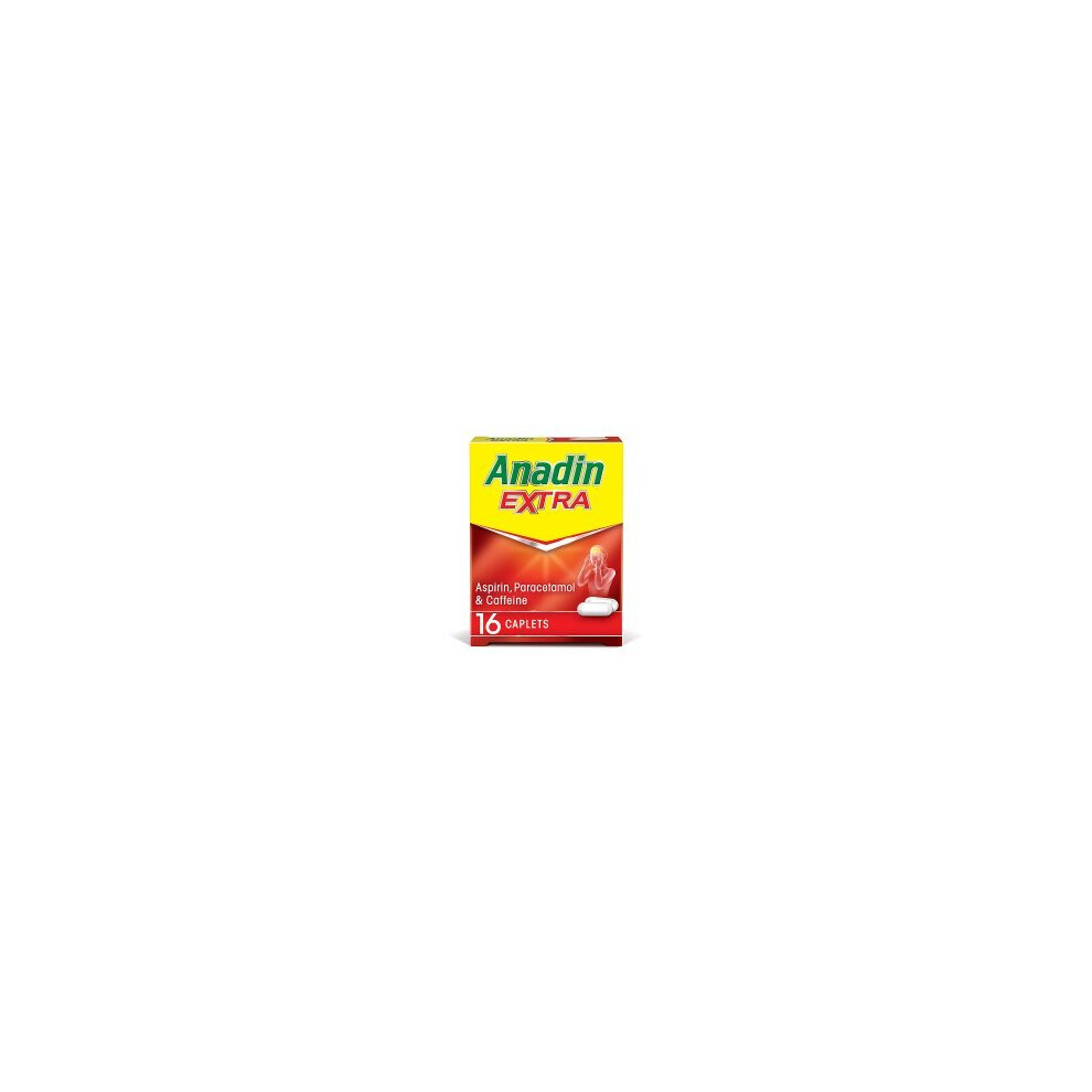 Anadin Extra Painkiller Tablets Â 6 Packs Of 16 Tablets Each