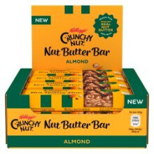 Kellogg's Crunchy Nut Butter Bar Almond Butter 12 x 45g (Pack of 12)