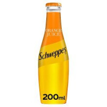 Schweppes Orange Juice 200ml (Pack of 24)