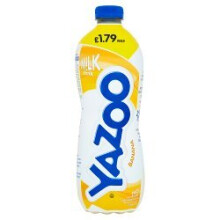 Yazoo Banana Milk Drink 1L (Pack of 1)