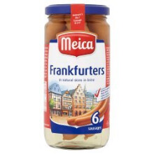 Meica Frankfurters 6 Sausages 375g (Pack of 3)