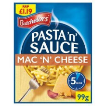 Batchelors Pasta 'n' Sauce Mac 'n' Cheese 99g (Pack of 7)