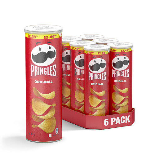 Pringles Pringles Original PMP Case 6x165g (Pack of 6) 1