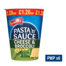 Batchelors Pasta 'n' Sauce Cheese & Broccoli 65g (Pack of 6)