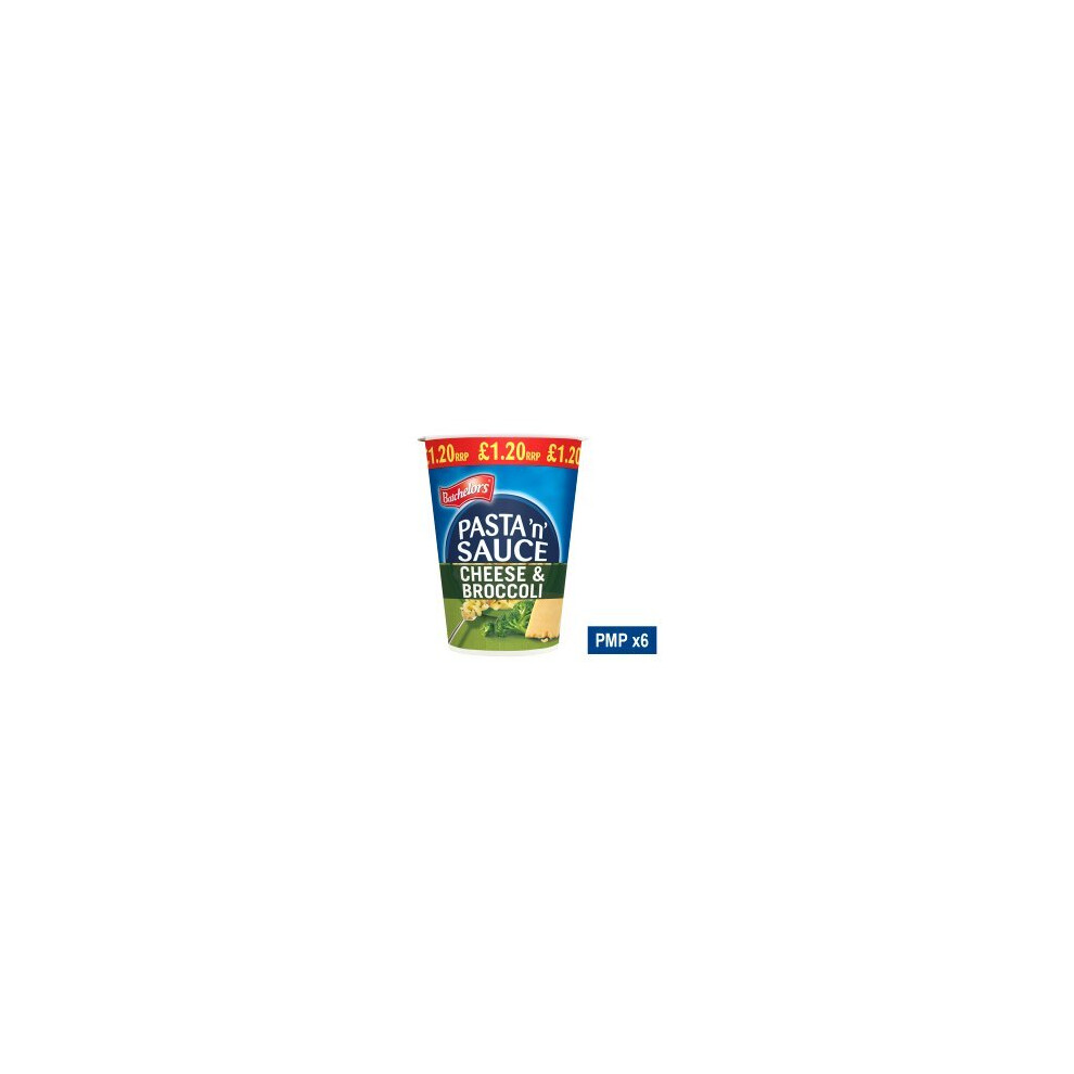 Batchelors Pasta 'N' Sauce Cheese & Broccoli 65G (Pack Of 6)