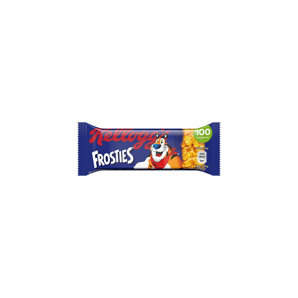 Kelloggs Kellogg's Frosties Cereal & Milk Snack Bar 25G (Pack Of 25)