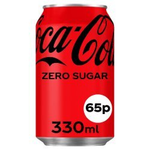 Coca Cola Coca-Cola Zero Sugar 330ml (Pack of 24)