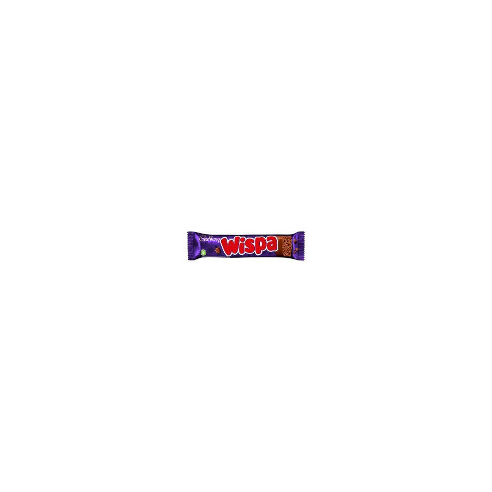 Cadbury Wispa Chocolate Bar 36g (Pack of 48)