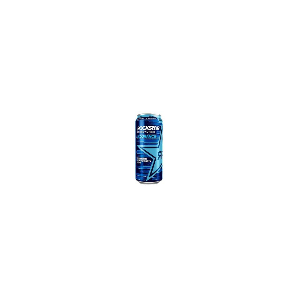 Rockstar Xdurance Blueberry, Pomegranate And Acai 500Ml Can (Pack Of 12)
