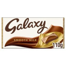 Galaxy Smooth Milk Chocolate Bar 110g (Pack of 24)