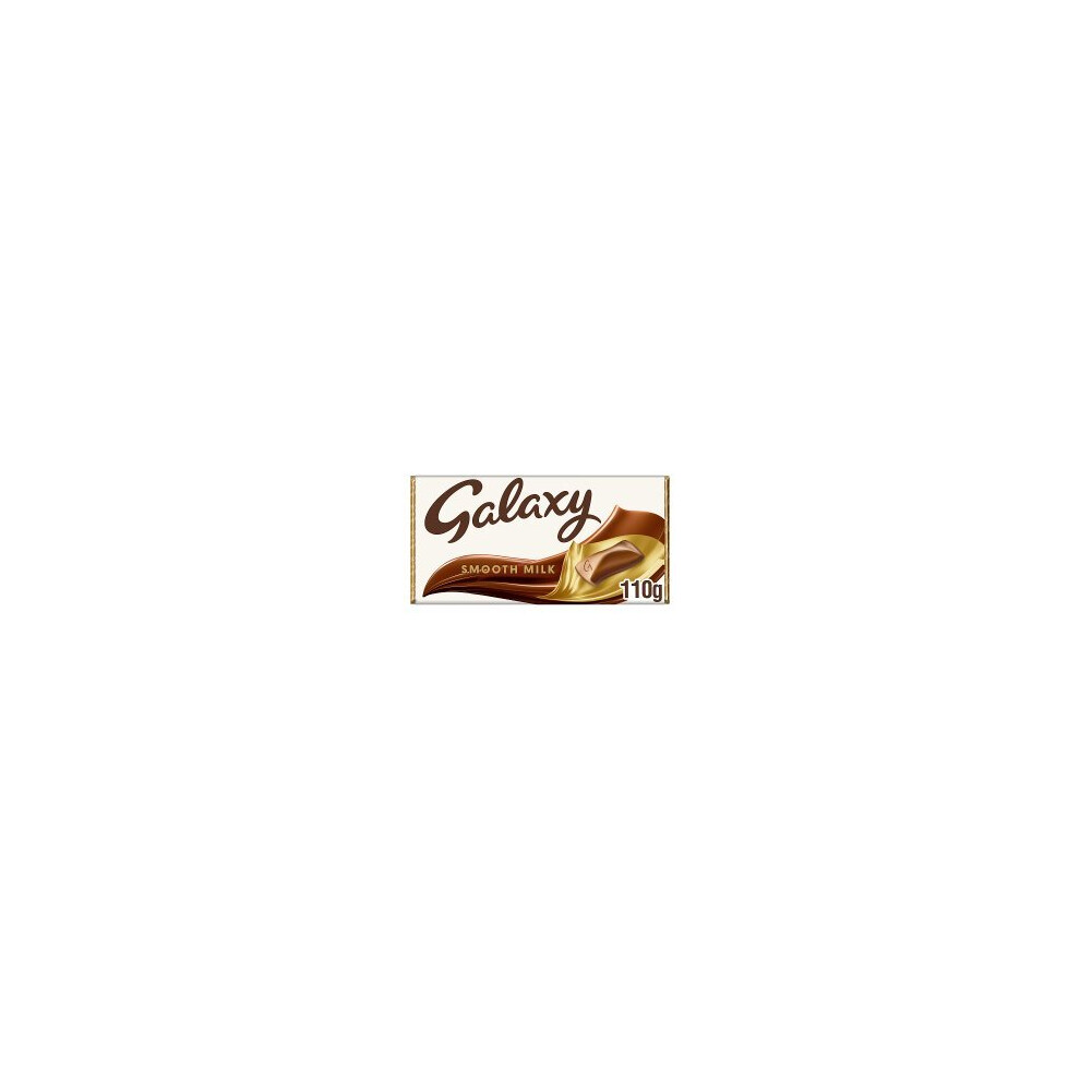 Galaxy Smooth Milk Chocolate Bar 110g (Pack of 24)