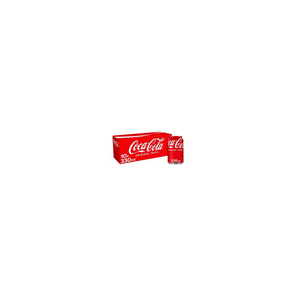 Coca-Cola Original Taste 10 x 330ml (Pack of 3)