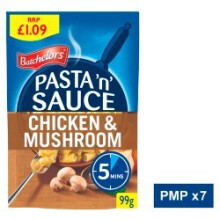 Batchelors Pasta 'n' Sauce Chicken & Mushroom Flavour 99g (Pack of 7)