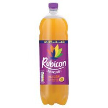 Rubicon Sparkling Passion Fruit Juice Drink 2L (Pack of 6)