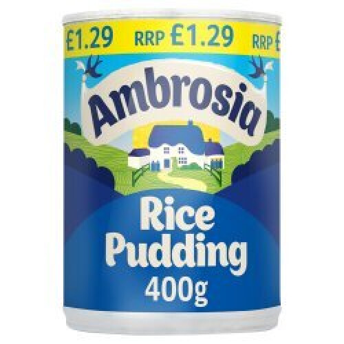 Ambrosia Rice Pudding 400g (Pack of 12)