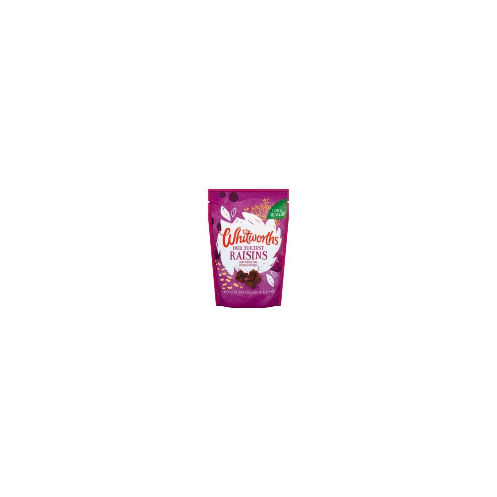 Whitworths Our Juiciest Raisins 325g (Pack of 5)