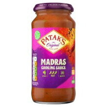 Patak's Madras Curry Sauce 450g (Pack of 6)