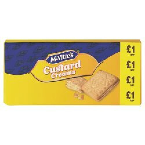 McVities McVitie's Custard Cream Biscuits 300g (Pack of 12)