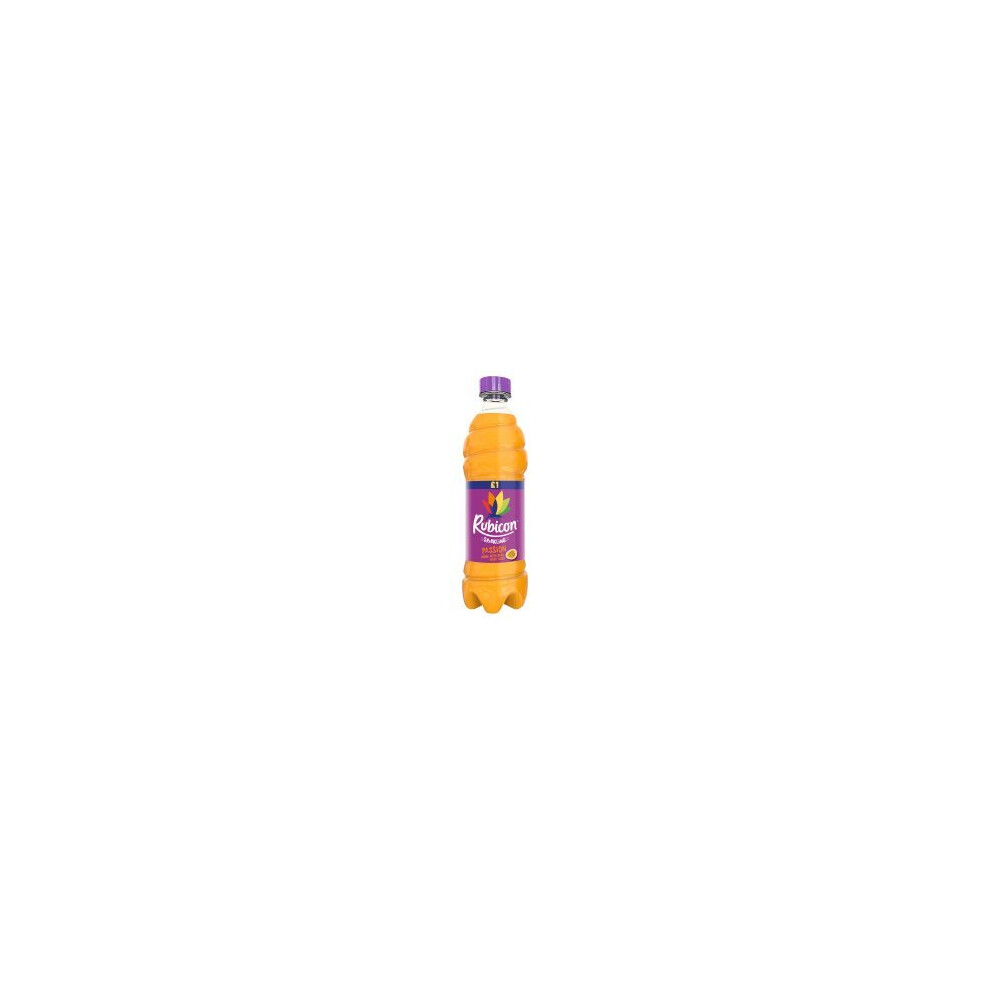 Rubicon Sparkling Passion Fruit Juice Drink 500Ml (Pack Of 12)